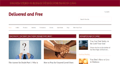 Desktop Screenshot of deliveredandfree.com